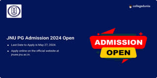 JNU PG Admission 2024 Open @jnuee.jnu.ac.in; Apply till May 27